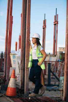 High Vis Vest Day/Night Taped