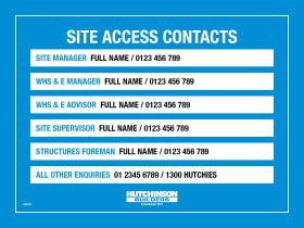 Site Contacts