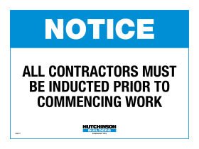 Contractor Entry & Induction