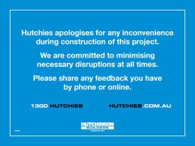 Construction Inconvenience Apology