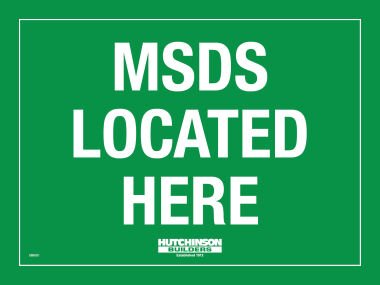 MSDS Located Here