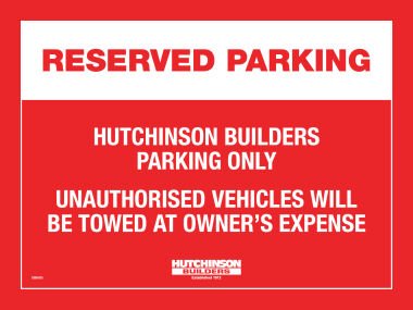 Reserved Parking