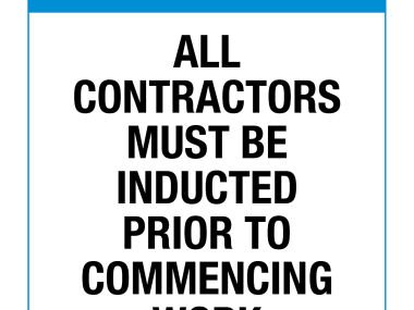 Contractor Entry & Induction