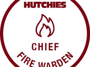 Fire Warden Sticker