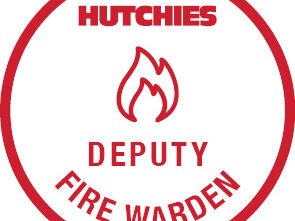 Fire Warden Sticker