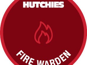 Fire Warden Sticker