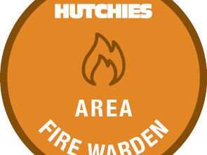 Fire Warden Sticker