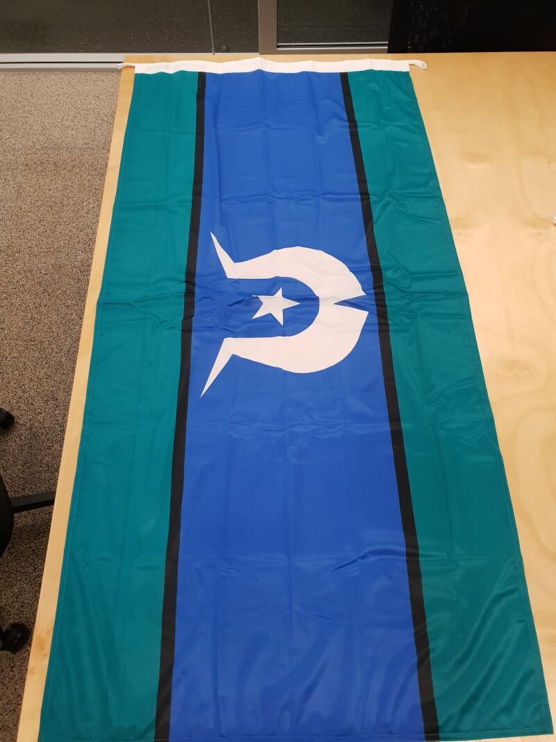 Torres Strait Islander Flag - Crane