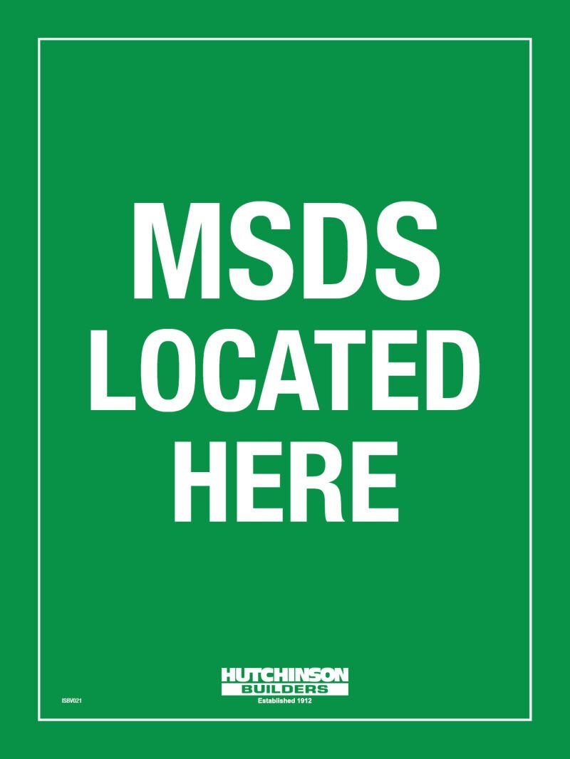 MSDS Located Here