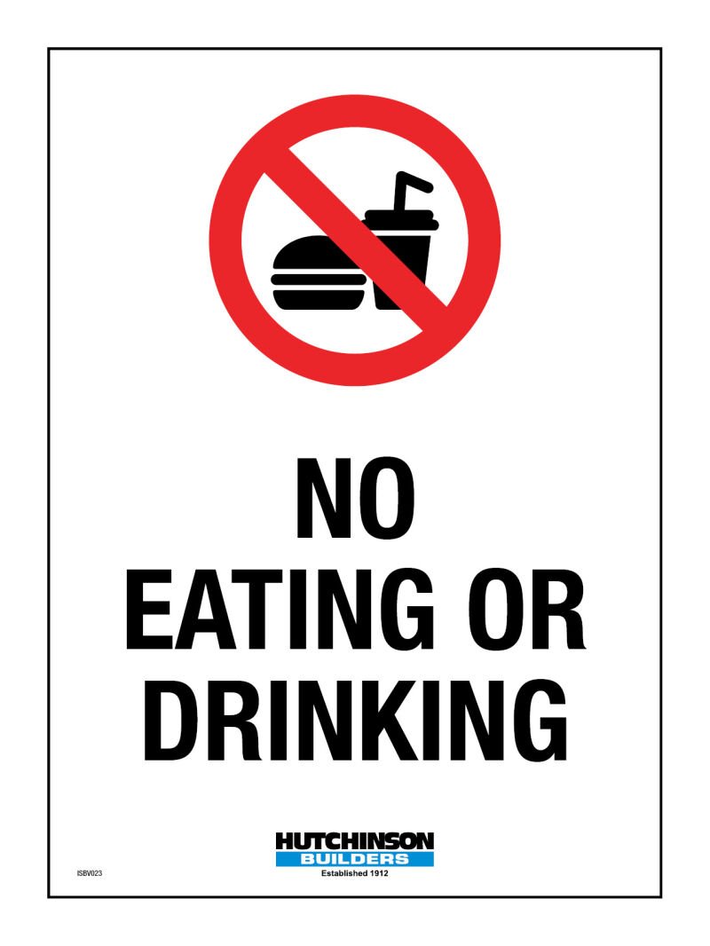 No Eating Or Drinking