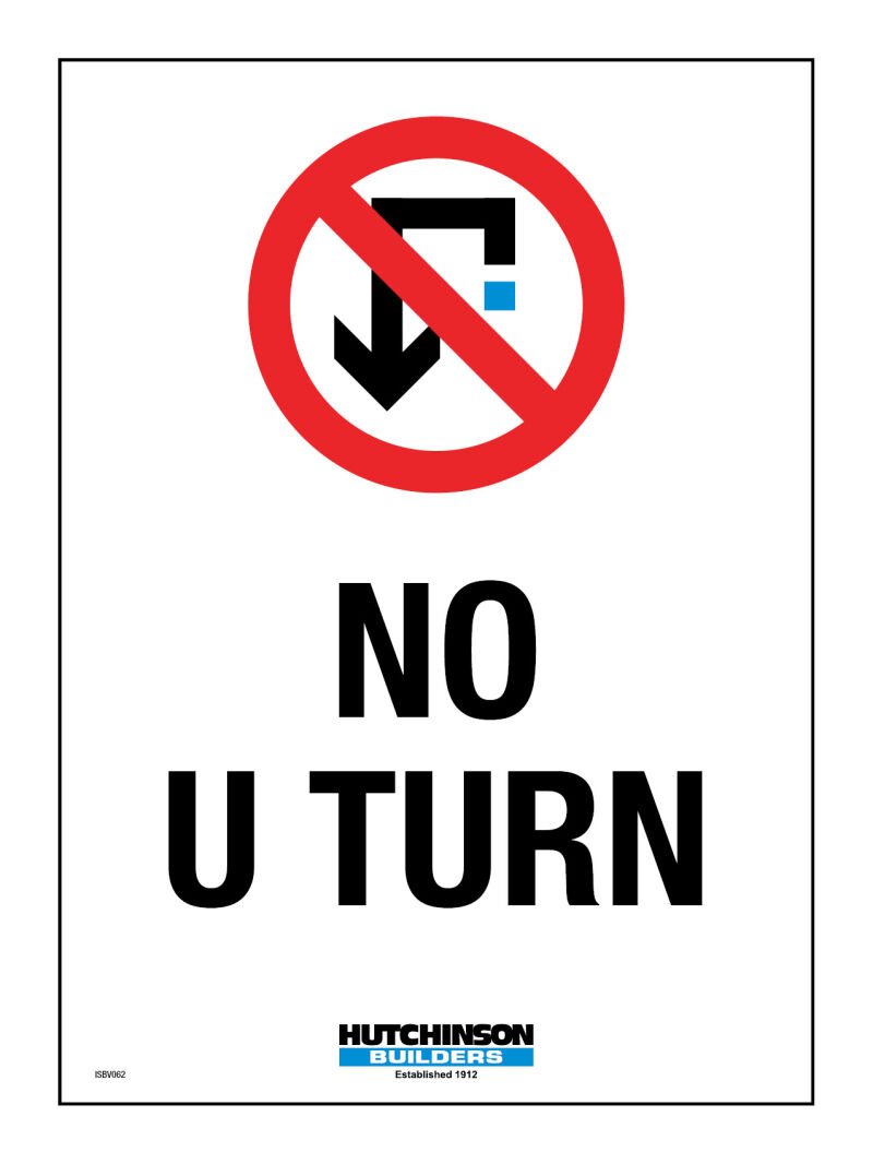 No U Turn