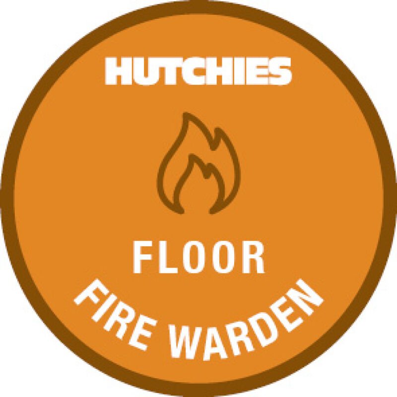 Fire Warden Sticker