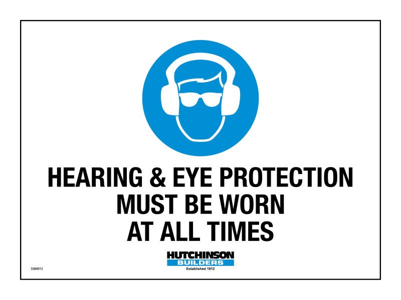 Hearing & Eye Protection